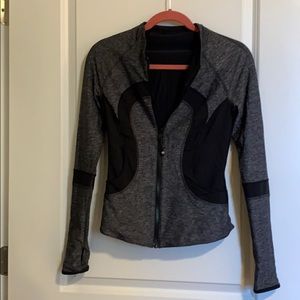 Lululemon reversible zip up training jacket